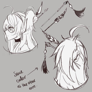 Hair ornament design