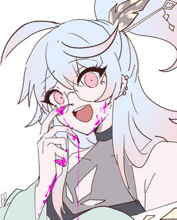 Danganronpa style sketch