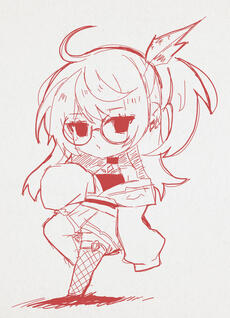 Early design chibi doodle